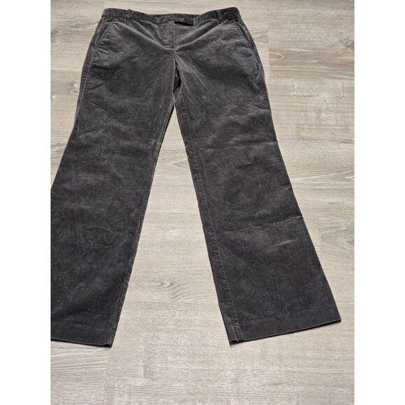 ANN TAYLOR LOFT Marisa Women's Black Corduroy‎ Slacks Size 8 - Picture 1 of 14